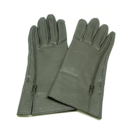 Hermès Vintage Gloves Grøn, Dame Vintage Accessories, Størrelse: ONE Size