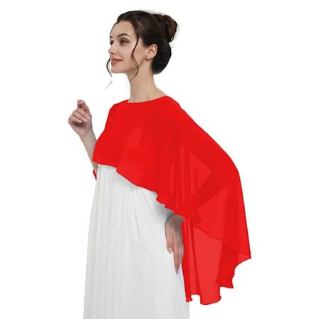 Iltapuku Huivi Pitkä Huivi PUNAINEN