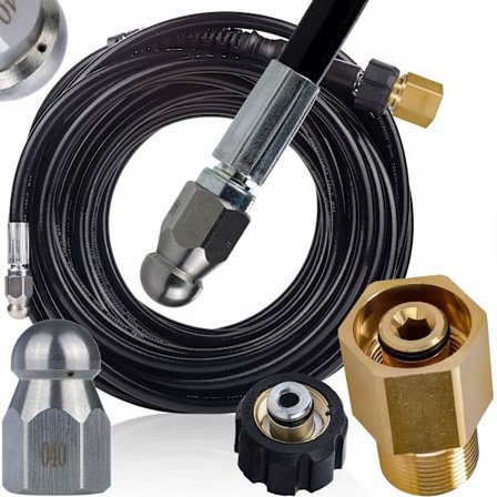 ProFlex JetClean 20M EasyLock – Viemäriletku Painepesuriin | 200 Bar | Varaosa Karcher HD HDS varten