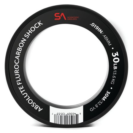 SA Absolute Fluorocarbon Shock Tippet Material 0,58mm