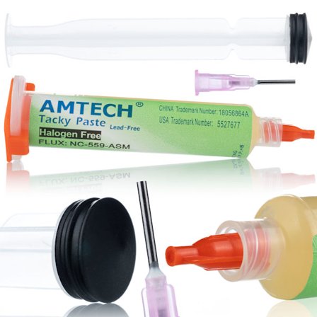 Loddeflux NC-559-ASM i Sproyte 10Cc – No-Clean Gel | Hoy Intensitet | Perfekt for BGA og SMD