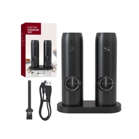 USB Kotitalous Sähköinen Pippurimylly Merisuola Pippurimyllysetti Pullomurskain