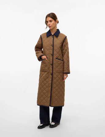 Vero Moda Vmemily Long Coat Boo - Beige - M