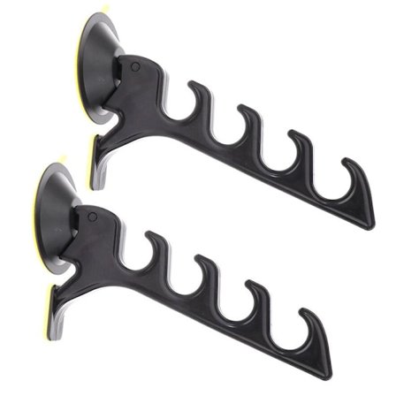 Stangholder til bil - Sugekopfunktion Sort