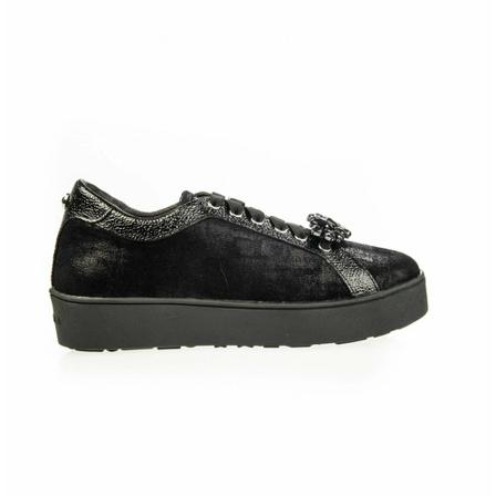 Apepazza 9Fslw04 Sneakers Lacci F.do Cass Sort, Dame, Størrelse: 36 EU