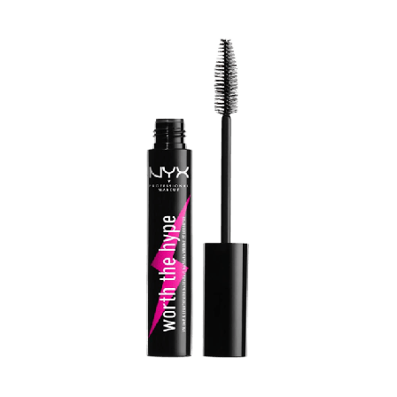 NYX Professional Makeup Worth They Hype Mascara Dam Svart 7 ML