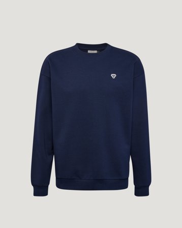 Hummel hmlJR LOOSE CREWNECK BEE Blå Trøjer Dreng - Kids Brand Store