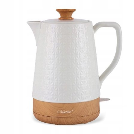 Trådlös vattenkokare Maestro, keramik, 1800W, 1.8l, MR076