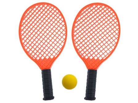 Strandtennis-set orange - Lyreco - Skola och förskola > Idrott, hälsa och rörelse > Badminton