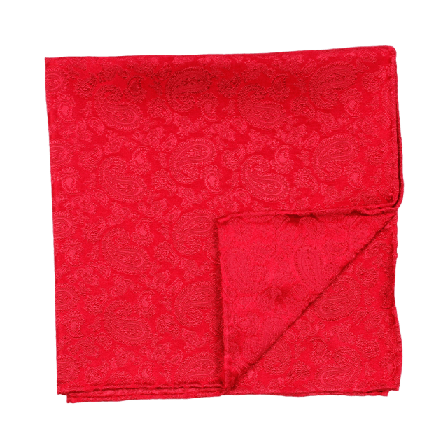 Amanda Christensen Pocket Square Accessoarer Herr Röd ONESIZE