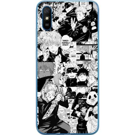 Xiaomi Redmi 9AT Genomskinligt Skal Jujutsu Kaisen