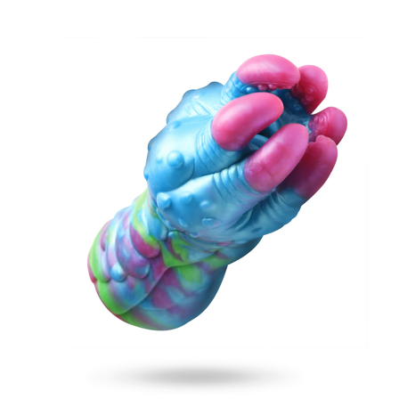 XR Brands: Asstra - Silicone Ass Stroker - Blue/Purple - Sexleker Vuxen: Fleshlight, penisring, hylser & pumper