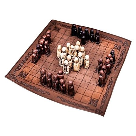 Viking Chess Set Board Game Resin