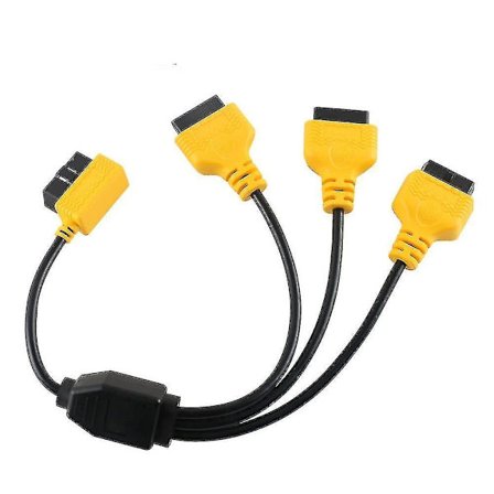 OBD2-jakajakaapeli 1-3 muuntaja-adapterikaapeli 50 cm