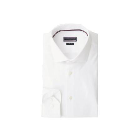 Tommy Hilfiger, Core Stretch Slim Fit shirt Wit, Heren, Maat:L