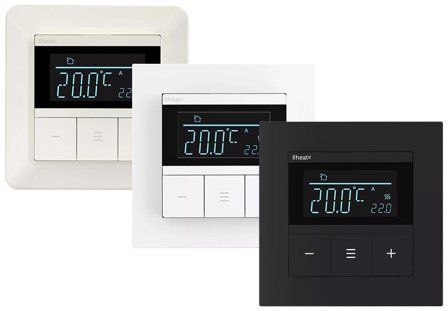 Heatit Pro Termostat Matt Renhvit 3600W 16A