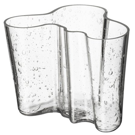 Iittala Aalto vas 16 cm, klart bubbelglas | Inredning > Vaser & Krukor > Vas | Bagaren och Kocken
