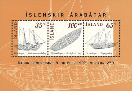Island 1997 - AFA 861-863 - Miniark - Postfrisk