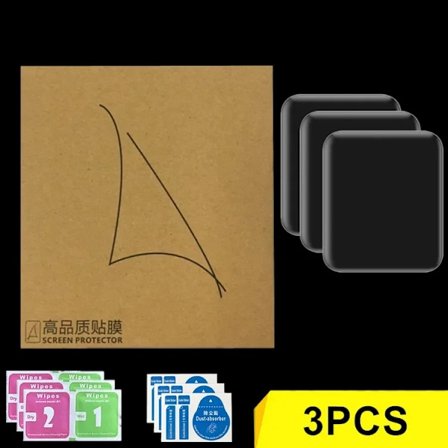 1-5st Skärmskydd Hydrogel Film för Apple Watch 7 6 SE 5 4 3 2 1 38MM 40MM 41MM 42MM 45MM Apple Watch Skärmskydd