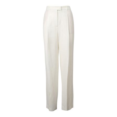 Fabiana Filippi High-waist tailored Bukser Hvid, Dame Bukser