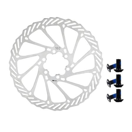 160 mm:n levyjarru ruosteenkestävä äänetön ontto kevyt ruostumattomasta teräksestä valmistettu pyörän jarrulevy maantiepyörille