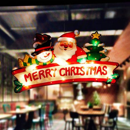 Julelys Julelysstreng, LED Julepynt Julemand Juletræ