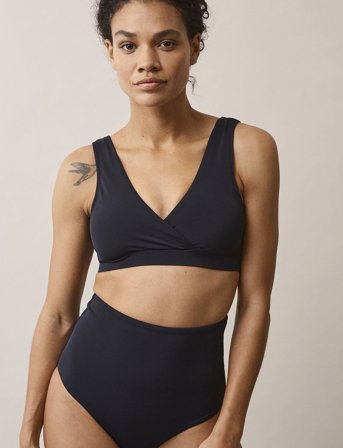 Boob Bikini Briefs - Black - M