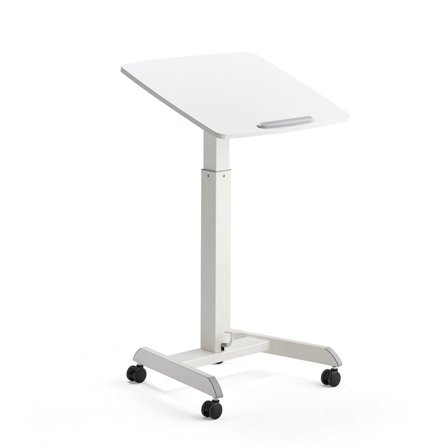 Height adjustable desk ATTUNE, 600x520 mm, white