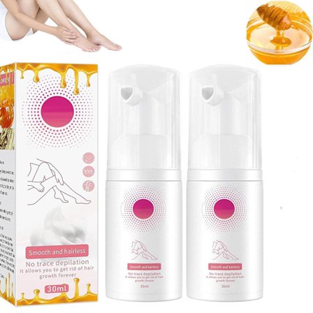 Bivax Håravlägsnande Mousse Mild Bivax Håravlägsnande Mousse Håravlägsnande Spray Män och Kvinnor Helkropp Håravlägsnande Skumspray Snabb 