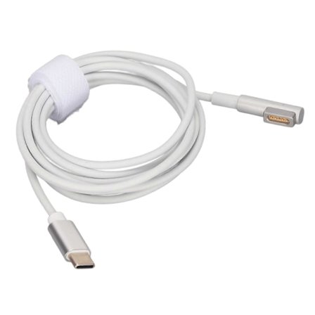 Typ C till Magnetisk Kabel 65W 18.5V USB C Hane till för Magsafe 2 Adapter för OS Tablet Snabbladdning