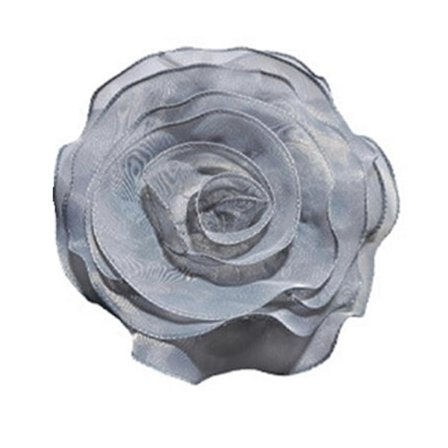 Tyylikäs kukka-rintakoru koriste silmiinpistävä iso kukka-rintamerkki herkkä kangaskukka-rintakoru pinssi asuste (FMY)