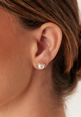 LILY AND ROSE - Miss Victoria Stud Earrings - Rosaline - Kläder - - Bubbleroom