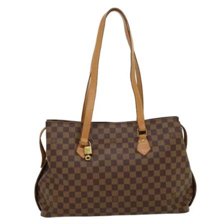 Louis Vuitton Vintage Pre-ownedCanvastotes Brun, Dame Vintage Tasker, Størrelse: ONE Size
