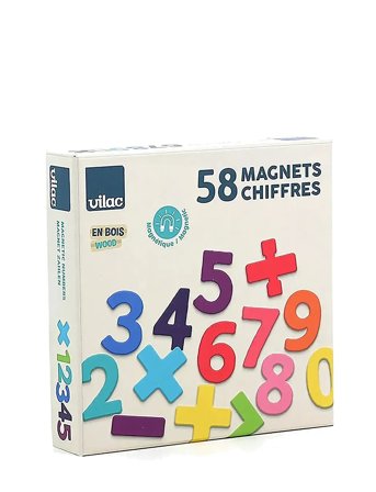 Magnetic Numbers Patterned Vilac