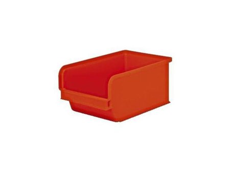 Förvaringslåda, 0,8 l, polypropylen, röd - Lyreco - Skolmöbler och inredning - Förvaringsmöbler - Backar, boxar och korgar