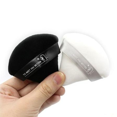 1/2 St Makeup Puffs Triangle Velvet Powder Puff 2 St/ Set