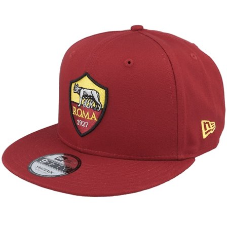 New Era - Football Rood snapback Cap - AS Roma Core 9FIFTY Red Snapback @ Hatstore