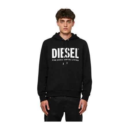 Diesel Hoodies Sort, Herre