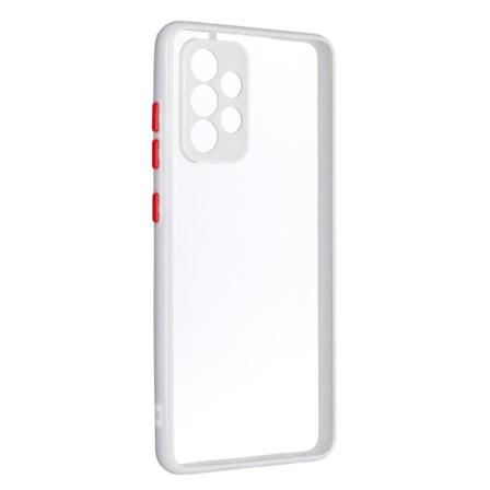 Skalo Samsung A52/a52s Transparent Tpu Bumper Skal - Vit Vit