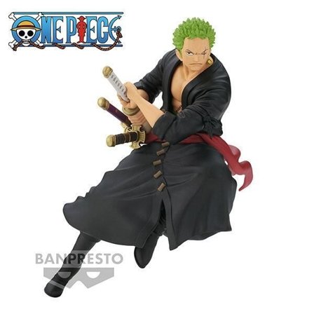 Figurine - One Piece - Roronoa Zoro - Battle Record Collection - Høj kvalitet - Pop !