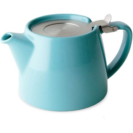 Tekanne med SLS-lokk og filter, 532 ml, turkis