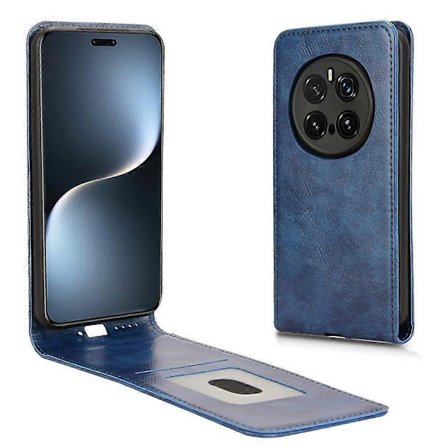 För Honor Magic7 Pro 5G Fodral med Kortplats Magnetisk Vertikal Flip Läder Telefonskal