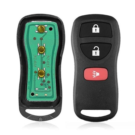 Fjernbetjening Bilnøgle Bil Fjernnøgle 3 KNAPPER 3 KNAPPER