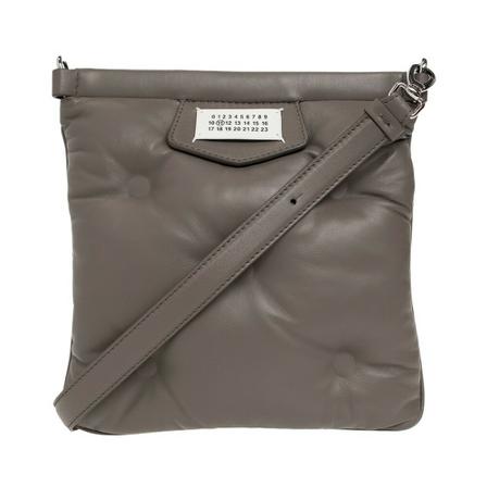 Maison Margiela, Quilted shoulder bag Grijs, Heren, Maat:ONE Size