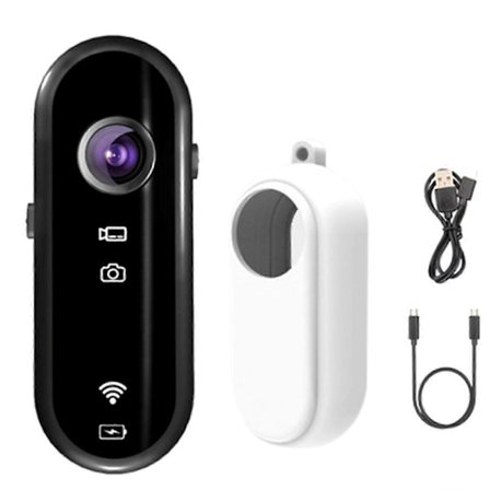 2025 Mini 1080P HD Magneettinen Toimintakamera, Puettava Kamerakynä, Langaton Videokamera Vloggaamiseen, Matkustamiseen, Ulkoiluun, Pyöräilyyn ja 