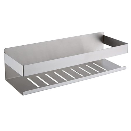 Itseliimautuva suihkuhylly, kylpyhuoneen hylly ilman porausta SUS304 ruostumaton teräs itseliimautuva suihkukori, 30CM