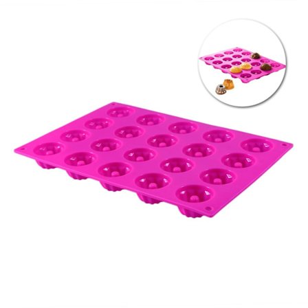 Muffinsform i silikon för bakning av godis, choklad, minicupcakes, non-stick bakverktyg