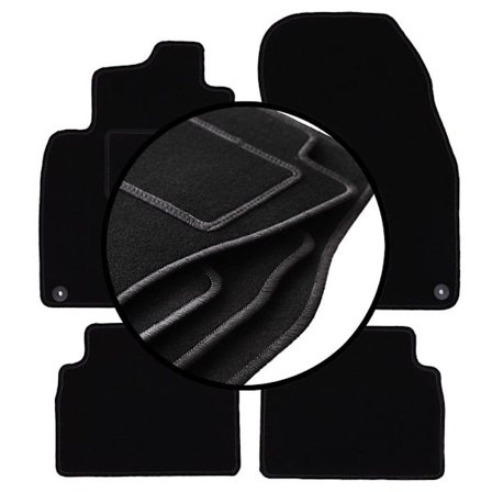 Velourmattor set för: Saab 9-3 II Y3SF kombi, sedan (2002-2014)_MGF