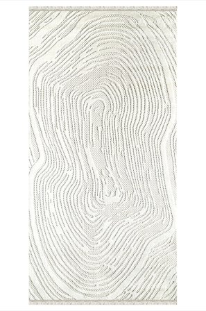 Hanah Home - Matta-Uniqe - Vit - Slätvävda mattor - 100X200 - Från Homeroom