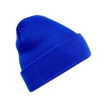Beechfield Original Recycled Cuffed Beanie One Size Bright Roya